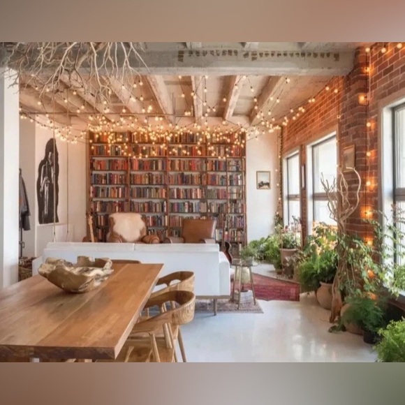 Loft Living Multicolor LED String Lights 10 Feet New - Picture 1 of 10